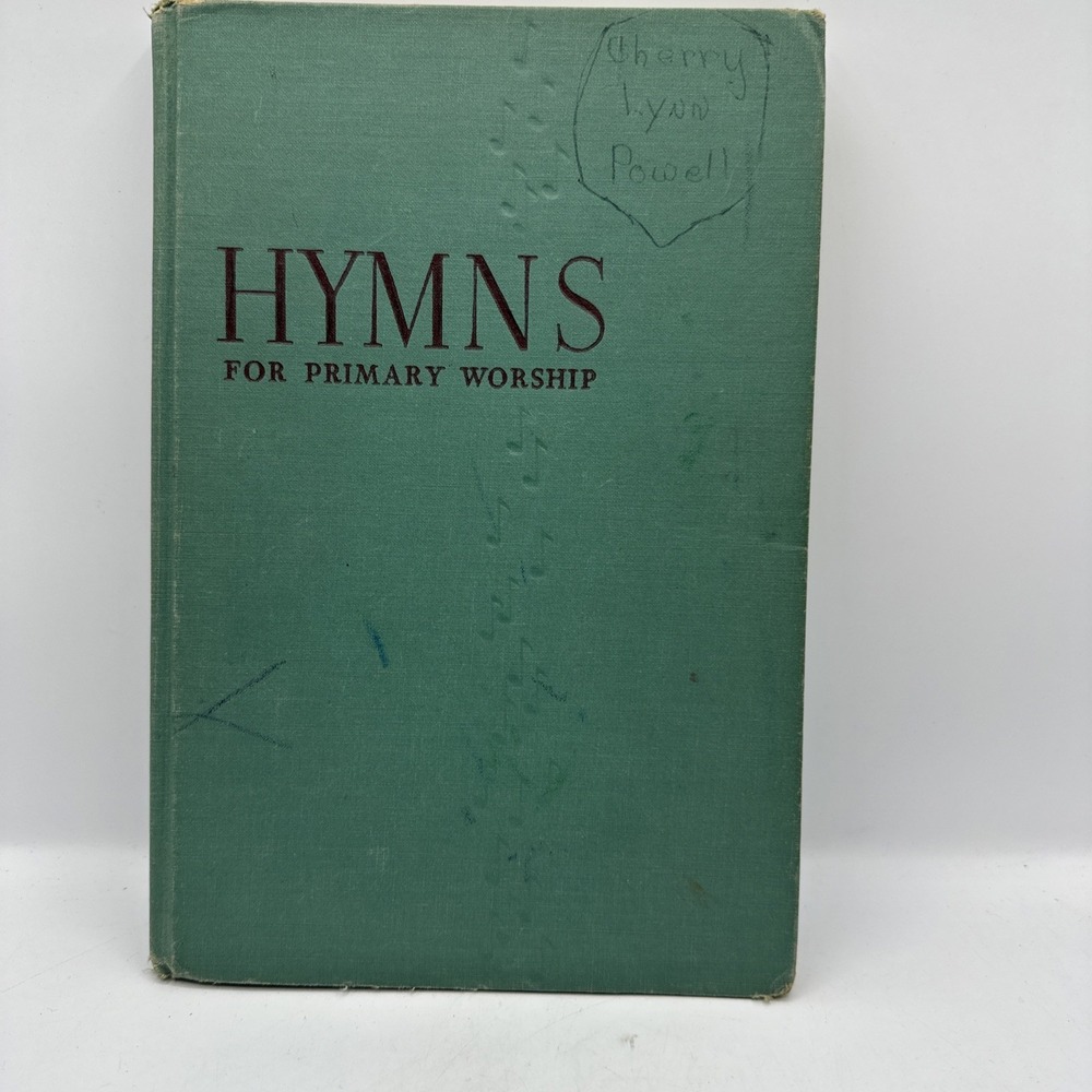 Hymns for Primary‎ Worship Vintage Book 1946 Hardcover